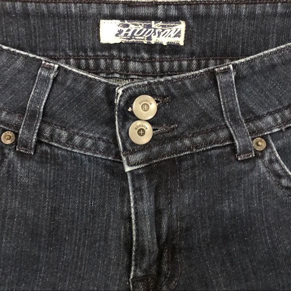 Hudson Double Button Flare Jeans - Picture 15 of 16